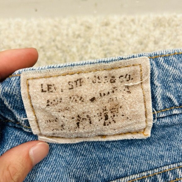 Vintage Levis 540 Relaxed Fit Jeans Men's 42X30 Brown Tab 1990s Baggy - Picture 13 of 14